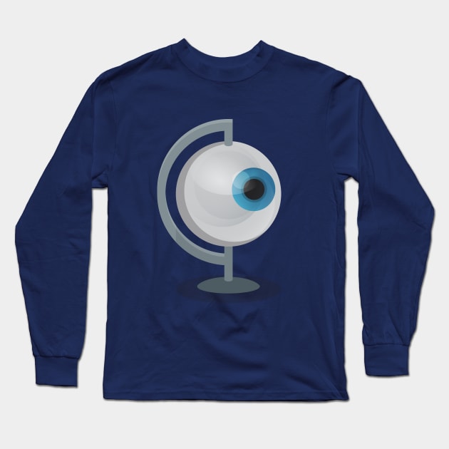 Global Surveillance II Long Sleeve T-Shirt by slugbunny